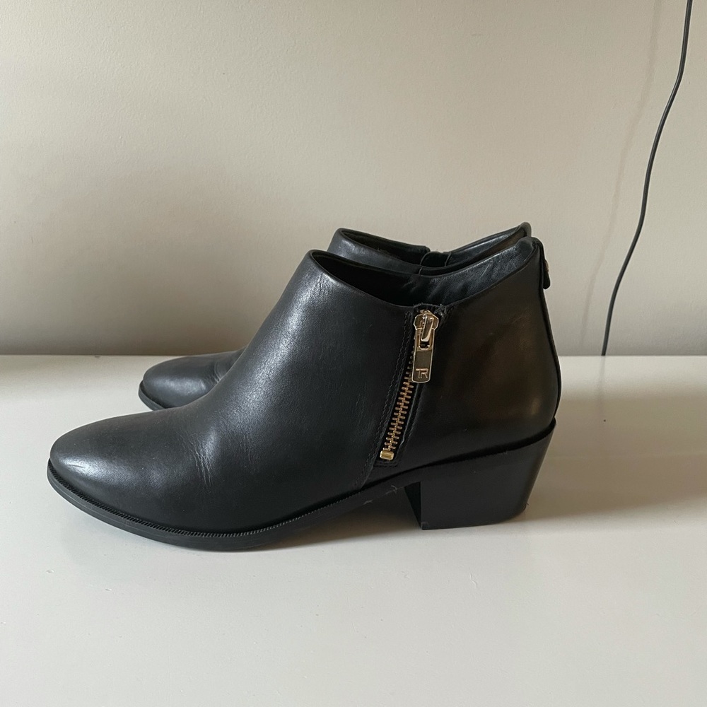 Taryn Rose small heel booties
